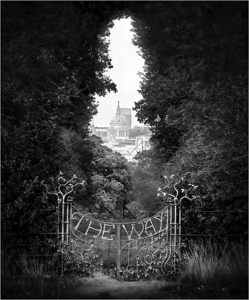 The Way to St Paul's from Henry's Mound